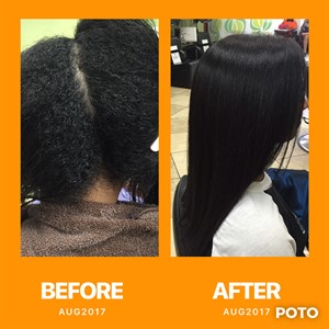 First time client discount for Japanese Straightening Photo